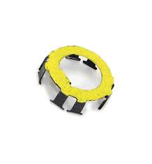 Tex Trail retainer spindle nut spl jam for axle components, shown in close-up view of the metal nut on a wheel axle.