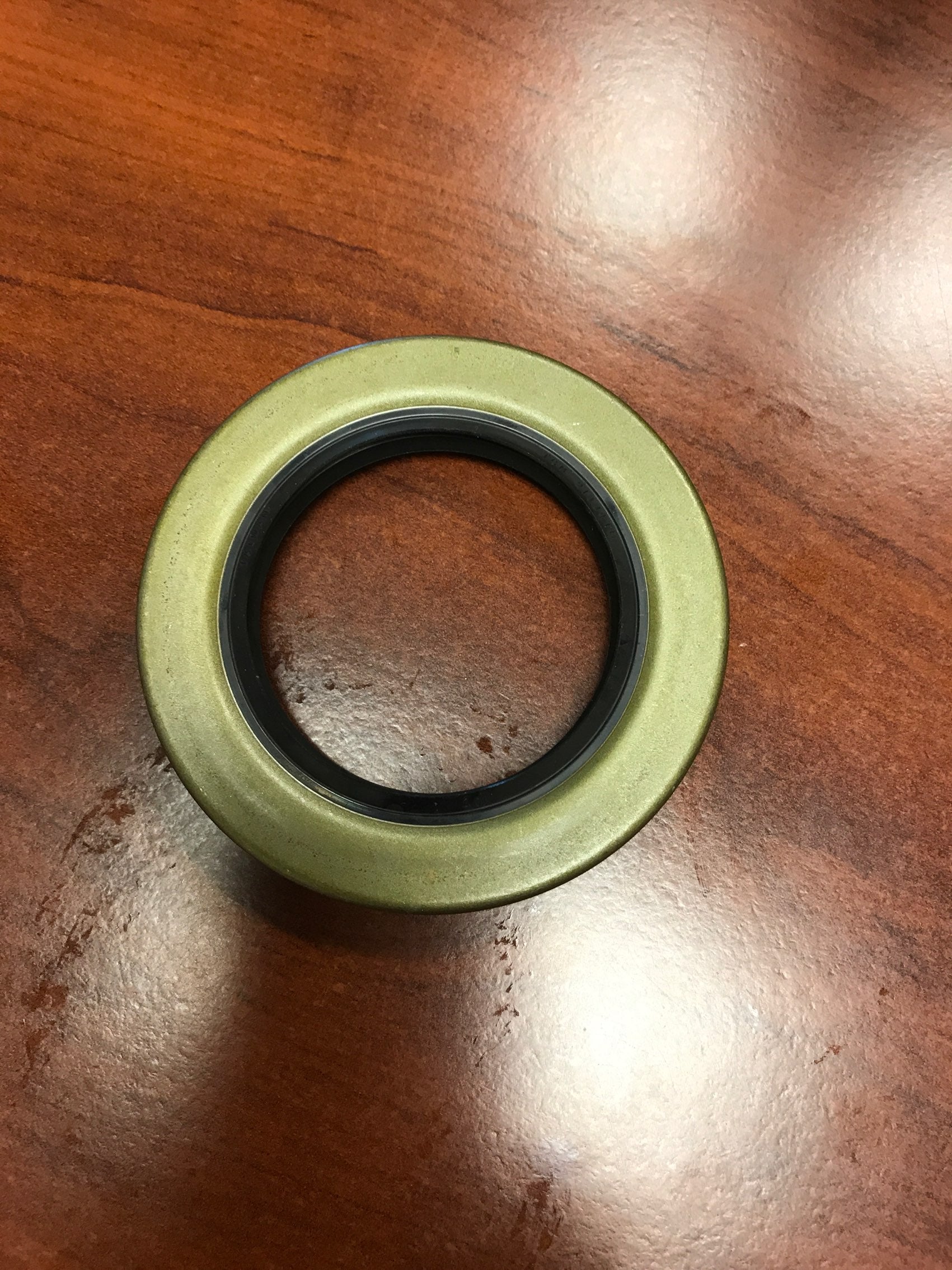 Tex Trail SEAL GRSE DX 5.2-7K double lip axle seal with 3.376 OD, 2.125 ID, EZ-LUBE, oil bath pre 9/97, for axle components.