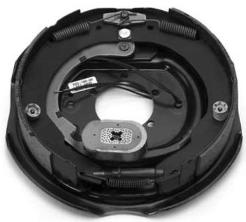 Tex Trail Dexter 12x2 LHS electric brake assembly for 7K trailers with visible wiring and mounting components.