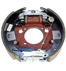 Tex Trail Dexter LHS hydraulic brake assembly with 12.25-inch disc, 7-bolt, 9K capacity, adjustable for forward installation.