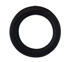 Tex Trail GRMT 4 RND open-back PVC electrical connector for lighting applications, shown with a clear view of its open-back design.