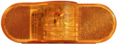 Tex Trail LED C/M 6 oval 9D turn signal light for electrical and lighting applications, featuring a sleek oval design.