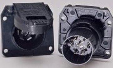 Tex Trail Socket 7 OEM electrical plug with male and female connectors for lighting and electrical applications