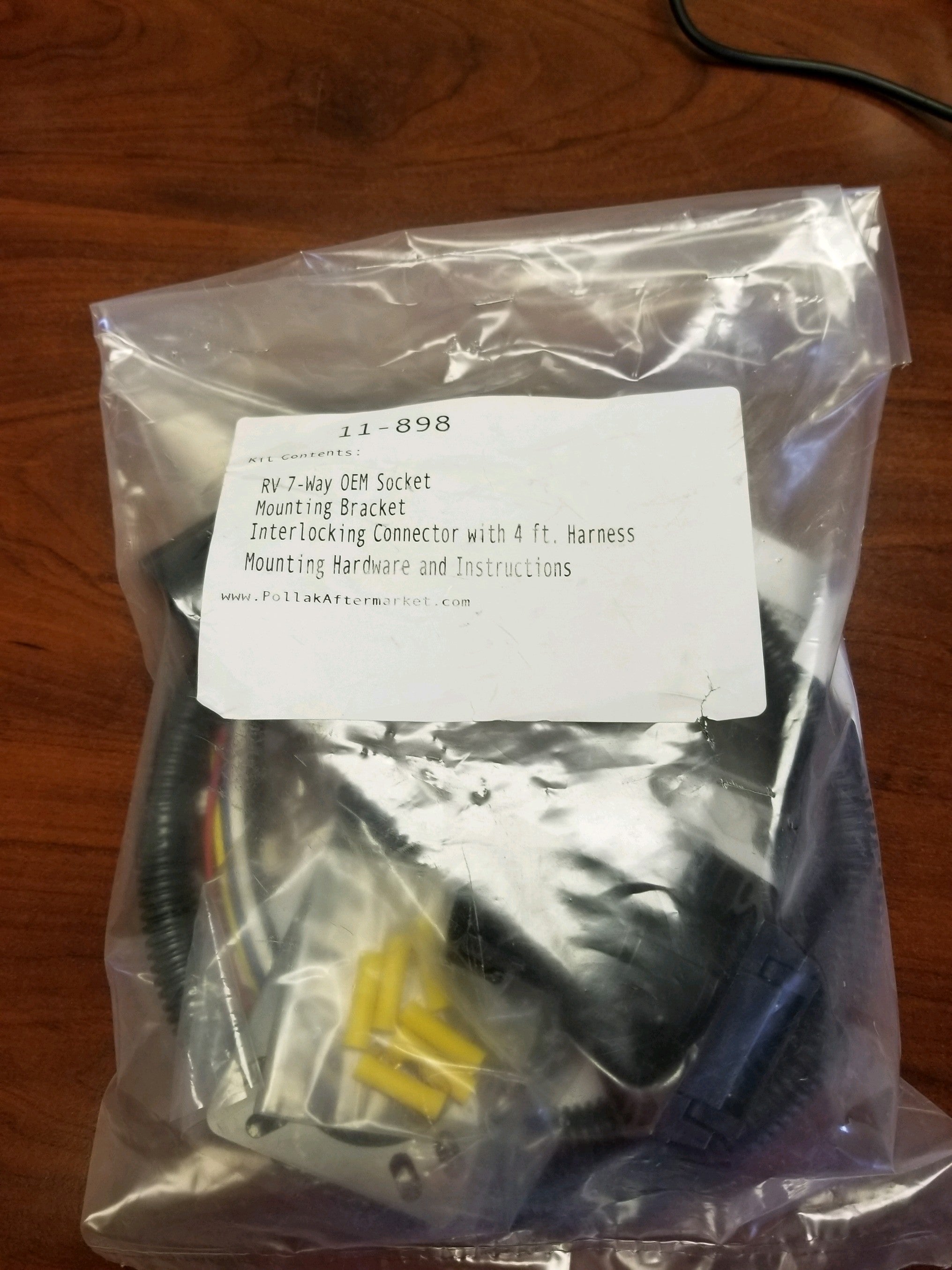 Tex Trail 7-way OEM electrical and lights harness with multiple connection ports for vehicle wiring and lighting systems.