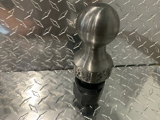 Ball 2 5/16" X 1 3/8" Machined X 3 1/4" Long Shank 1"Rise 30K - 6300064 - Indiana Trailer Sales