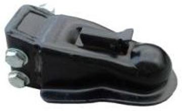 Tex Trail 14K adjustable bolt-on coupler for jacks and couplers, featuring a 2-5/16 inch size and durable construction.