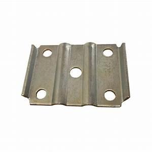 Tex Trail tie plate for 5R axle, 2.5-inch wide spring suspension component, used in off-road vehicle suspensions.