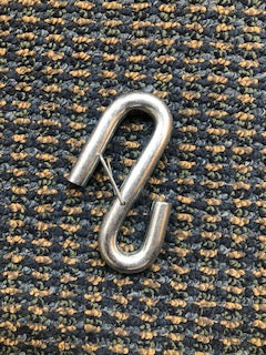 Tex Trail hook latch with 7/16 inch rod, 5K towing safety accessory, designed for secure towing connections.