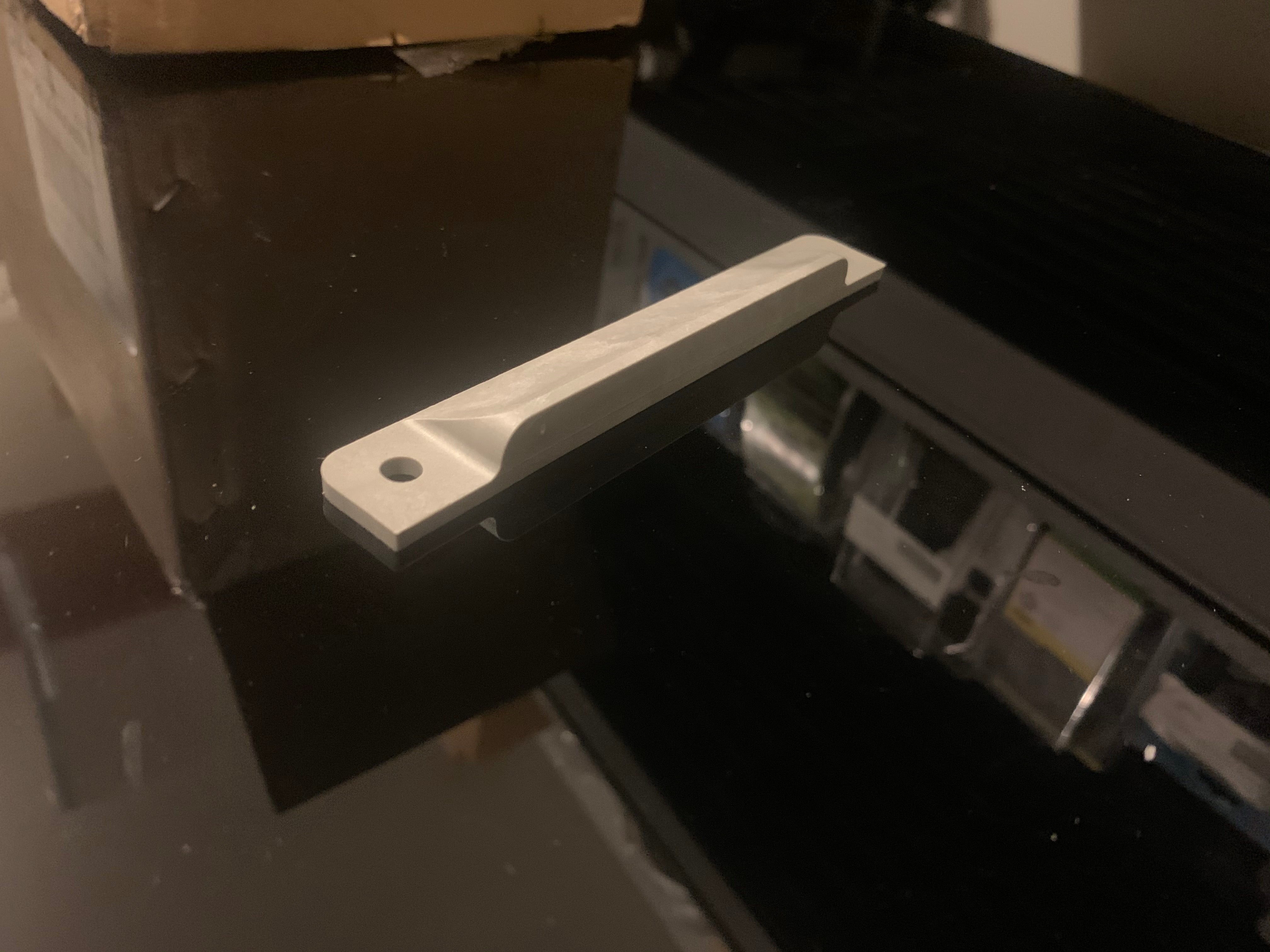 Tex Trail E-Track Cap End for trailer locks and accessories, showing the durable plastic cap fitting on E-Track rails.