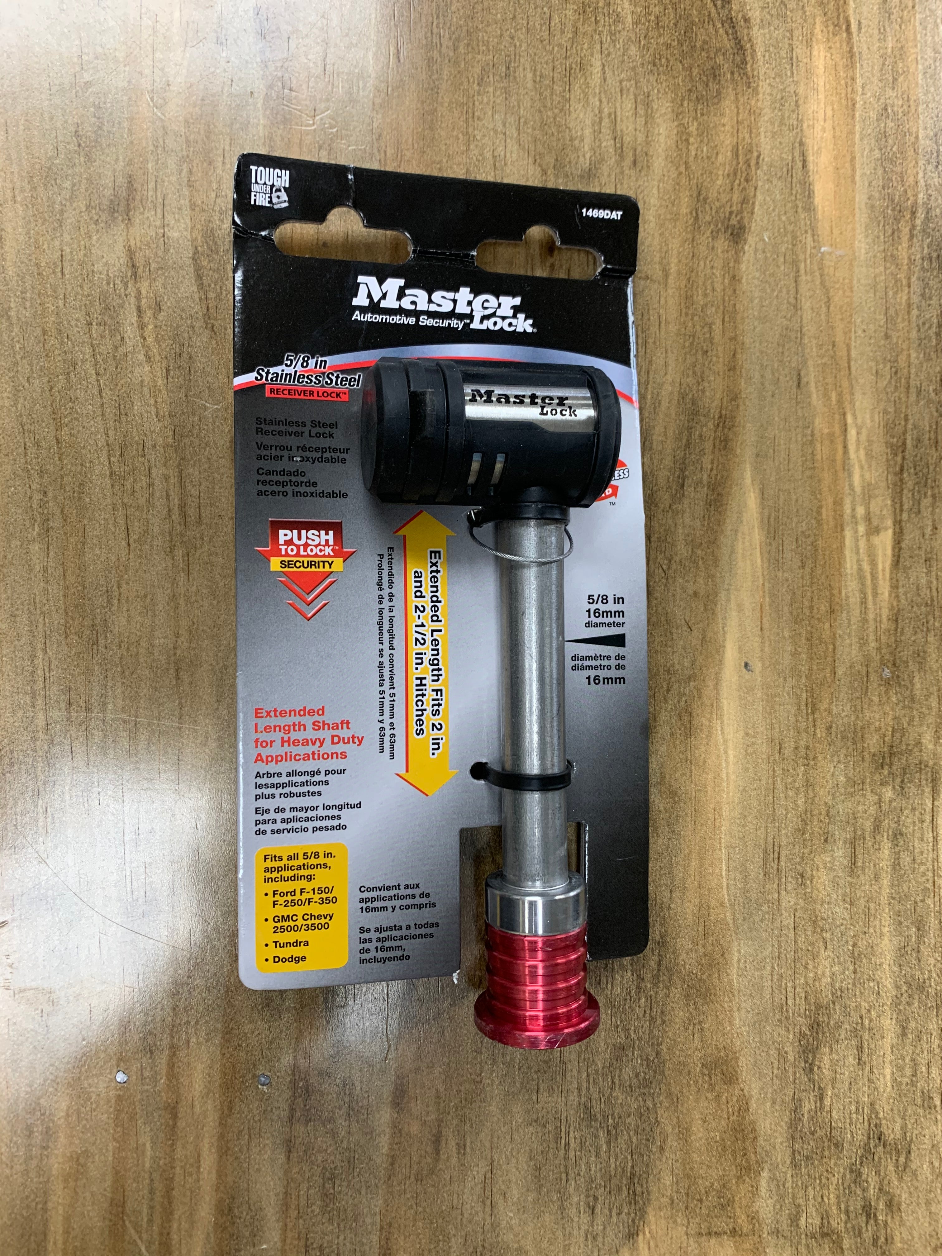 LOCK RCVR 5/8 SS XL 3-1/4L - 8200350 - Indiana Trailer Sales