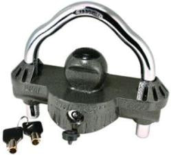 Tex Trail Trimax LOCK CPLR 1-7/8 2 2-5/16 trailer lock with keys, universal fit, for securing trailers and accessories.