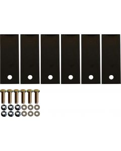 Tex Trail TB Instal Kit 6-3/8 inch by 2-1/2 inch universal black powder-coated truck accessory kit.