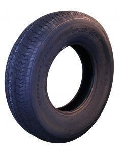 Tex Trail ST235/80R16 10-ply tire for off-road vehicles, showing the tread pattern and sidewall details.