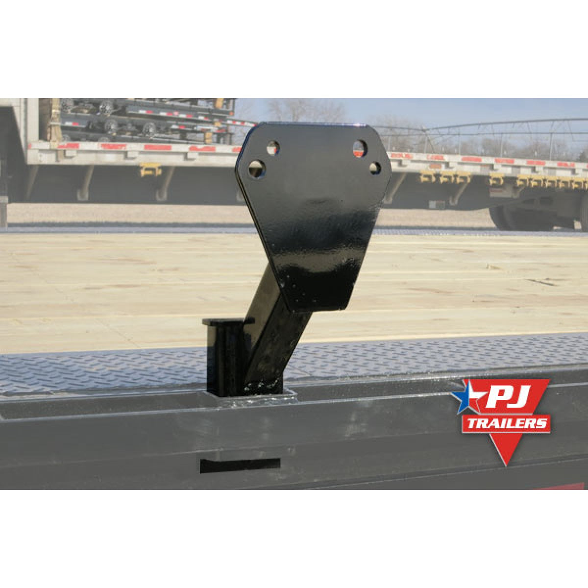 Tex Trail Stake Pocket Spare Tire Mount attached to a vehicle's wheel well, designed for secure spare tire storage.